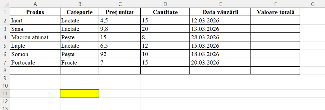 Excel — antet subsol, foldere fisiere, formule functii
